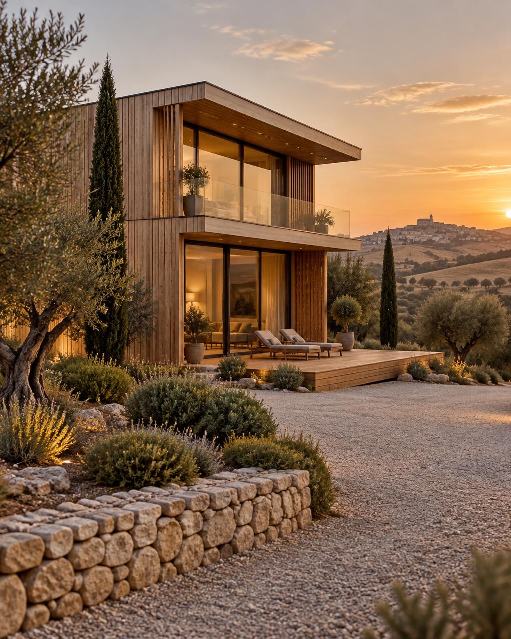 Casa de Roble & Co. en la parcela P-01